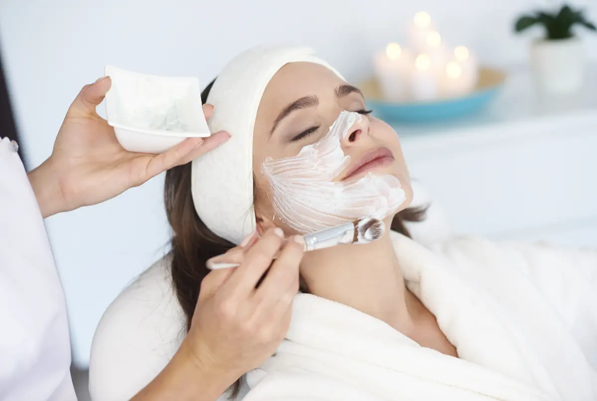 Hydra facial treatment at Angel's Touch salon