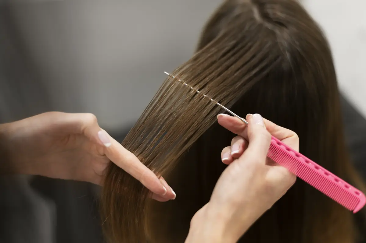 Nanoplastia hair treatment at Angel's Touch salon