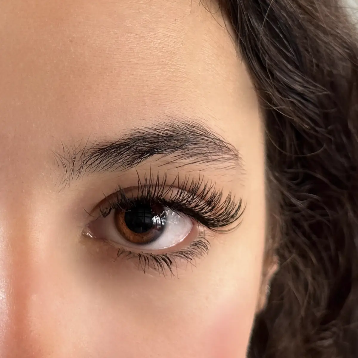 Eyelash extensions at Angel's Touch salon